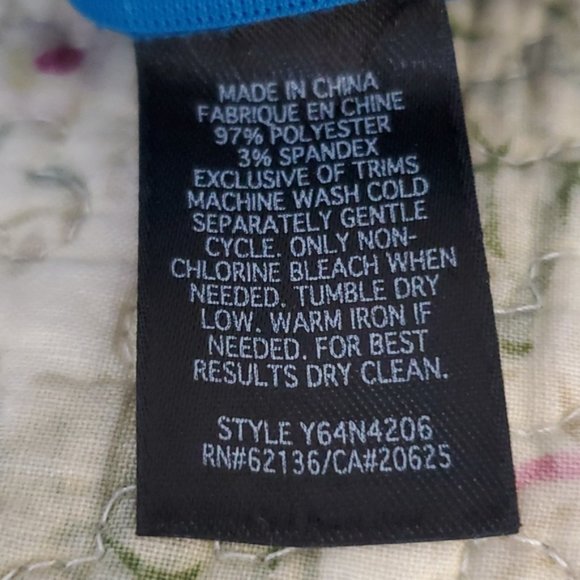 GUESS ORIGINAL- True Vintage Vivid Cerulean Blue Satin Bustier Corset Top - Picture 10 of 10